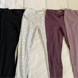 Set of 5 Workout Leggings S/M